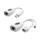 Usb rj45 extender adapter cat6 ile kablolu usb uzatma adaptörü 60m Usb rj45 extender adapter cat6 ile kablolu usb uzatma adaptörü 60m