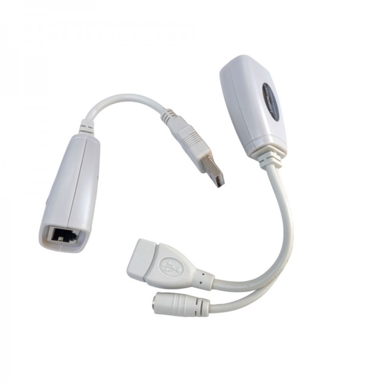 Usb rj45 extender adapter cat6 ile kablolu usb uzatma adaptörü 60m Usb rj45 extender adapter cat6 ile kablolu usb uzatma adaptörü 60m