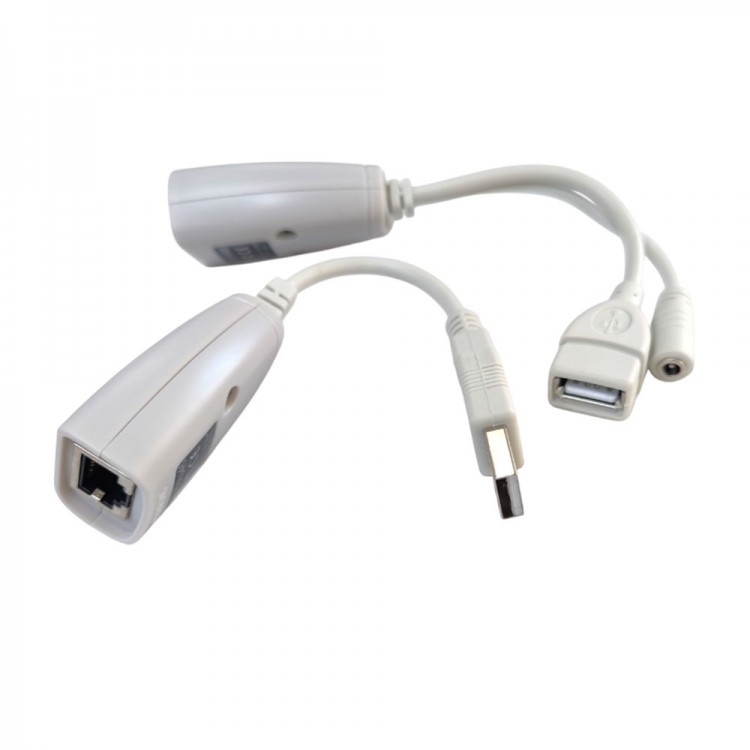 Usb rj45 extender adapter cat6 ile kablolu usb uzatma adaptörü 60m Usb rj45 extender adapter cat6 ile kablolu usb uzatma adaptörü 60m