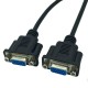 Vga 15 pin dişi dişi kablo vga uzatma birleştirme kablosu Vga 15 pin dişi dişi kablo vga uzatma birleştirme kablosu