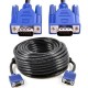 Vga 15 pin erkek erkek görüntü aktarım kablosu 60 metre Vga 15 pin erkek erkek görüntü aktarım kablosu 60 metre