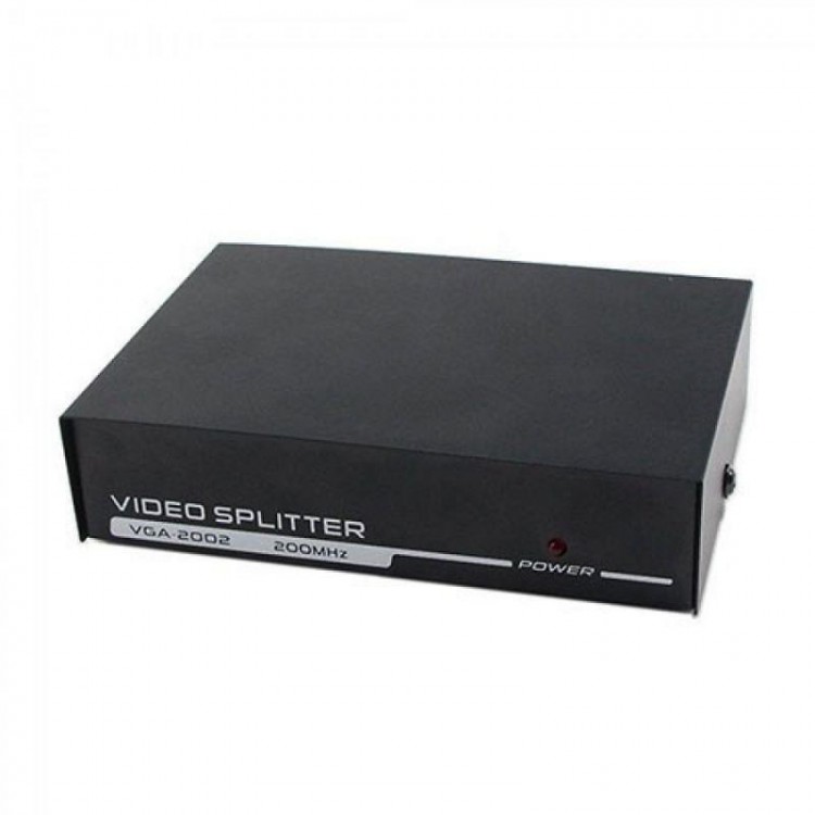Vga 2 port monitör çoklayıcı 200 mhz vga splitter Vga 2 port monitör çoklayıcı 200 mhz vga splitter