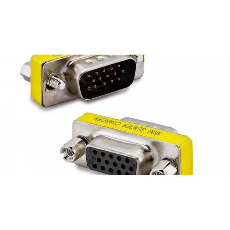 Vga erkek dişi changer 15 pin erkek dişi çevirici Vga erkek dişi changer 15 pin erkek dişi çevirici