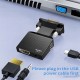 vga to hdmı dönüştürücü VGA+audio to HDMI çevirici converter 1080P
