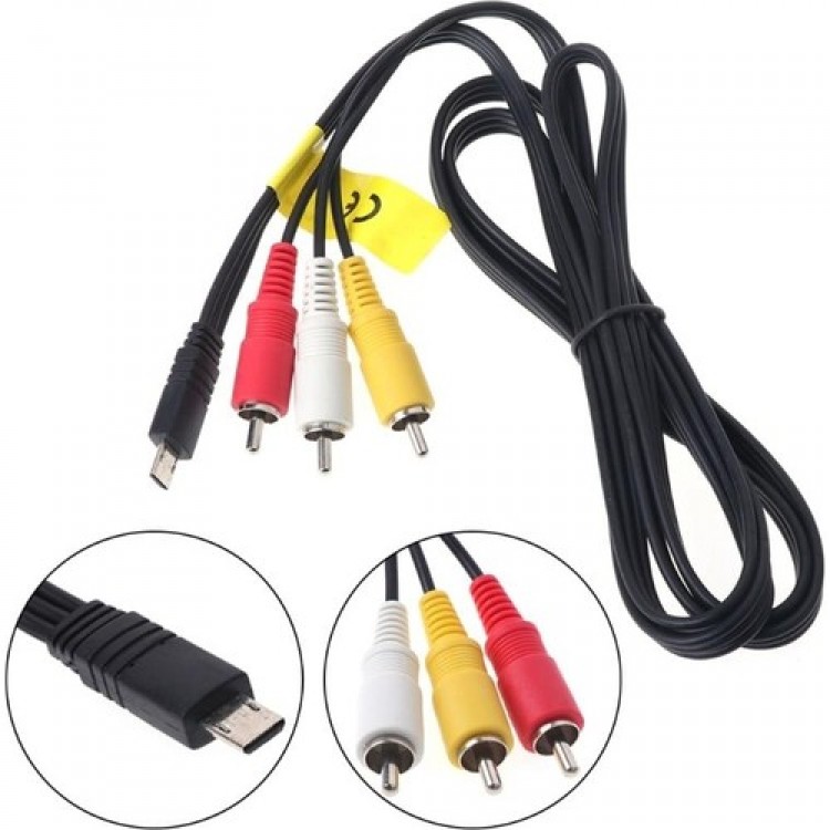 sony uyumlu VMC-15MR2 Multi AV TV Görüntü Kablosu VMC-15MR2 RCA Terminal kablosu