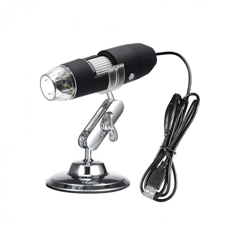 USB 2.0 Dijital El Tipi Mikroskop Kablolu Endoskop Kamera 8 ledli