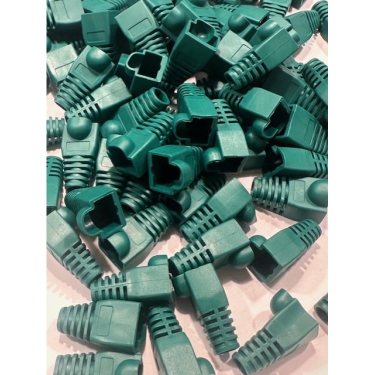 Yeşil rj45 kılıf yeşil cat6 kılıf yeşil cat5 kılıf 100 adet Yeşil rj45 kılıf yeşil cat6 kılıf yeşil cat5 kılıf 100 adet